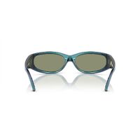 Arnette Catfish AN4302 290925-62 Iridescent Blue w Green / Light Azure Mirror Teal Lenses