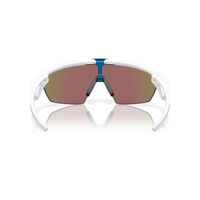 Oakley Sphaera OO9403-0236 Matte White / Prizm Sapphire Polarised Lenses