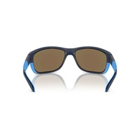 Arnette Floresta AN4337 275422-63 Dark Blue w lt Blue Matte & Shiny / Dark Grey Water Mirror Polarised Lenses