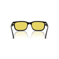 Arnette Defyer AN4363 290085-55 Recycled Black / Yellow Lenses