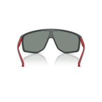 Arnette Stripe-M AN4360 28416Q-36 Dark Grey / Yellow Red Mirror Lenses