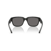 Arnette Bounce AN4366 3009Z3-56 Transparent Dark Grey / Grey Silver Mirror Polarised Lenses