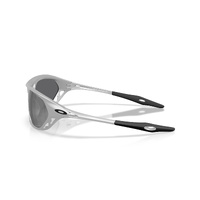 Oakley Cage Jacket OO9537-0961 X Silver / Prizm Black Polarised Lenses