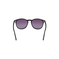 Tom Ford Lewis FT1097 01B-53 Shiny Black / Smoke Gradient Lenses