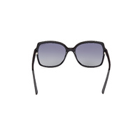 Guess GU00100 01D-55 Shiny Black / Smoke Polarised Lenses
