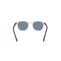 Tom Ford Andrea-02 FT0539 45N-48 Shiny Light Brown w Blonde Havana / Green Lenses
