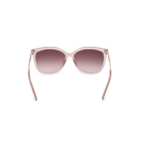 Guess GU00150-H 57F-59 Shiny Beige w Animal / Brown Gradient Lenses