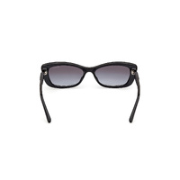 Guess GU00156-H 01B-55 Shiny Black w Matte Black / Smoke Gradient Lenses