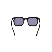 Tom Ford Dax FT0751 01D-50 Shiny Black / Smoke Polarised Lenses
