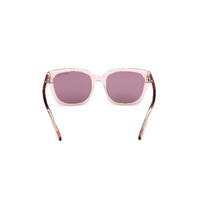 Tom Ford Haylay FT1216 72Y-53 Shiny Transparent Light Pink / Violet Lenses