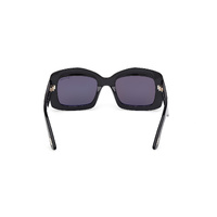 Tom Ford Venetia FT1218 01A-53 Shiny Black / Smoke Lenses