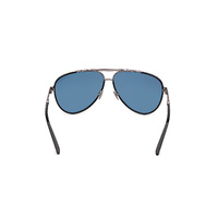 Tom Ford Rupert-02 FT1340 01V-63 Shiny Black / Blue Lenses