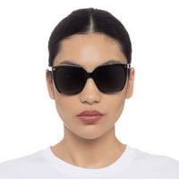 Gucci GG0022S 001-57 Black Black / Grey Lenses