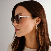 Gucci GG0589SK 001 Black / Grey Lenses