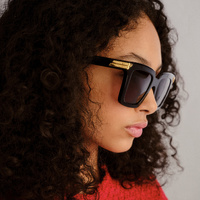 Bottega Veneta BV1005S 001 Black / Grey Lenses