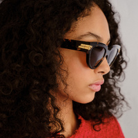 Bottega Veneta BV1035S 002 Havana / Brown Lenses