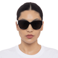 Saint Laurent SLM95F 001 Black / Grey Lenses