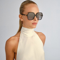 Gucci GG1072SA 001 Black / Grey Lenses