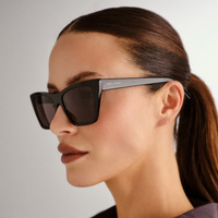 Saint Laurent SL276MICA 032 Black / Grey Lenses