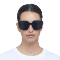 Saint Laurent SLM105F 006 Black / Grey Lenses