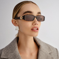 Gucci GG1661S 002 Havana / Brown Lenses