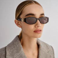 Gucci GG1662SA 002 Havana / Brown Lenses