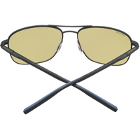 Serengeti Spello 8797 Matte Black & Blue / 555nm Blue Polarised Photochromic Lenses