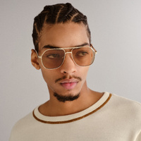 Aire Cosmos AIR2342201 Bright Gold / Tan Tint Lenses