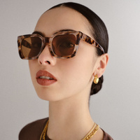 Aire Abstraction AIR2342238 Cookie Tortoise / Brown Mono Lenses