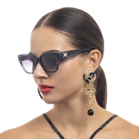 Camilla The Countess CAM2330891 Navy w Navy Chevron / Cool Smoke Gradient Lenses