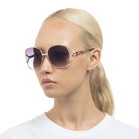 Fiorelli Morgan FIO2447321 Rose Gold w Cookie Tortoise / Warm Smoke Gradient Lenses