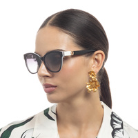 Oroton Rowena ORO2456445 Black Ivory / Cool Smoke Gradient Lenses
