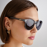 Aire Karma AIR2442290 Steel / Smoke Mono Lenses