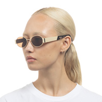 Aire Mars AIR2442296 Satin Gold w Charcoal Tortoise / Brown Mono Lenses