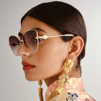 Camilla Desert Reign CAM2431035 Gold w Blush Marble / Brown Gradient Lenses