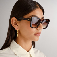 Oroton Winona ORO2456484 Signature Tortoise / Khaki Gradient Lenses