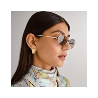 Oroton Emily ORO2456494 Rose Gold / Brown Gradient Lenses