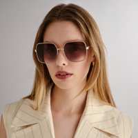 Fiorelli Amelia FIO2547306 Blush w Gold / Brown Gradient Lenses