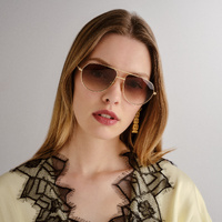 Oroton Revel ORO2556420 Gold / Khaki Gradient Lenses