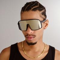 Aire Blazars AIR2542200 Matte Black / Gold Mirror Lenses