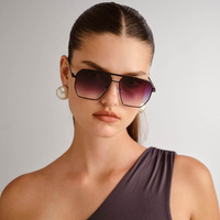 Aire Asteroid AIR2542246 Black / Smoke Gradient Lenses