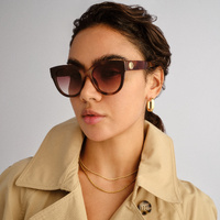 Fiorelli Frances FIO2547313 Tortoise Gradient / Brown Gradient Lenses