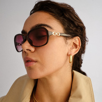Fiorelli Aggie FIO2547315 Dark Chocolate / Warm Smoke Gradient Lenses