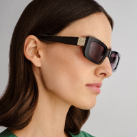 Oroton Freya ORO2556454 Black / Smoke Mono Lenses