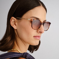 Oroton Lillian II ORO2556474 Signature Tortoise w Tan / Brown Gradient Lenses