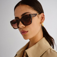 Fiorelli Alexa FIO2547319 Spring Tortoise w Gold / Dark Brown Gradient Lenses