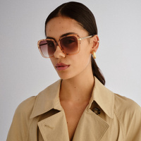 Fiorelli Jamie FIO2547323 Rose Haze w Gold / Brown Gradient Lenses