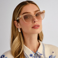 Camilla All Aboard CAM2531072 Linen w Ivory Marble / Brown Gradient Lenses