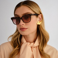 Oroton Dalia OPS2556537 Pewter Tortoise / Brown Gradient Lenses