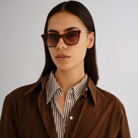 Oroton Elea OPS2556541 Signature Tortoise w Denim / Brown Gradient Lenses